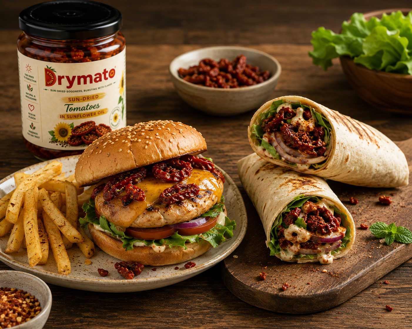 Burgers & Wraps